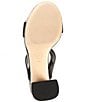 Color:Black - Image 6 - Berkley Stretch Platform Zipper Sandals