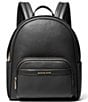 Michael Kors Bex Medium Pebbled Leather Backpack, Color:Black - Image 1