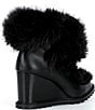 Michael Kors Blakely Faux Fur Wedge Ankle Booties - Image 2