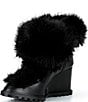 Michael Kors Blakely Faux Fur Wedge Ankle Booties - Image 4