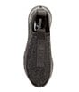 Color:Black/Black - Image 5 - Bodie Stretch Knit Rhinestone Slip On Sneakers
