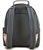 Michael Kors Box Silver Hardware Medium Pebbled Leather Backpack, Color:Slate - Image 2