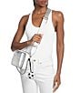 Michael Kors Bryant Medium Chain Clear Soccer Keychain Camera Crossbody Bag - Image 4