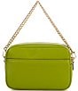 Michael Kors Bryant Medium Double Zip Chain Camera Crossbody Bag, Color:Meadow Green - Image 2