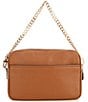 Michael Kors Bryant Medium Double Zip Chain Camera Shoulder Bag, Color:Luggage - Image 2