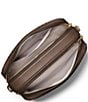 Michael Kors Bryant Medium Double Zip Chain Crossbody Bag, Color:Chocolate - Image 2