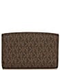 Michael Kors Bryant Medium Zip Around Bifold Wallet, Color:Brown/Acorn - Image 2