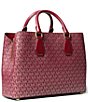 Michael Kors Camille Large Metallic Dot Logo Satchel Bag - Image 2