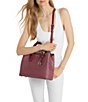 Michael Kors Camille Large Metallic Dot Logo Satchel Bag - Image 5