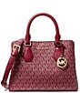 Michael Kors Camille Small Metallic Dot Satchel Bag - Image 1