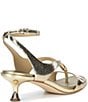 Michael Kors Cherie Metallic Ankle Wrap Dress Sandals - Image 2