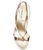 Michael Kors Cherie Metallic Ankle Wrap Dress Sandals - Image 5