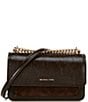 Michael Kors Claire Large Shoulder Bag, Color:Chocolate - Image 1