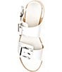 Color:Optic White - Image 5 - Colby Leather Platform Sandals