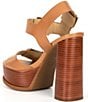 Color:Pale Peanut - Image 3 - Colby Platform Leather Sandals