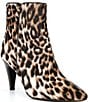Michael Kors Daniela Leopard Print Calf Hair Booties - Image 1