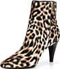 Michael Kors Daniela Leopard Print Calf Hair Booties - Image 4