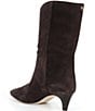 Michael Kors Daniela Suede Kitten Heel Mid Calf Boots - Image 3