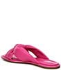 Color:Cersie - Image 3 - Elena Nappa Leather Flat Slides