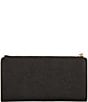 Michael Kors Empire Large Slim Snap Wallet, Color:Black - Image 2