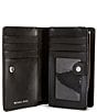 Color:Black - Image 3 - Empire Medium Pebbled Leather Wallet