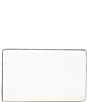 Color:Optic White - Image 2 - Empire Medium Pebbled Leather Wallet