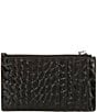 Michael Kors Empire Small Zip Card Case, Color:Black - Image 2