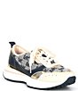 Color:Navy - Image 1 - Flynn Trainer Lace-Up Sneakers