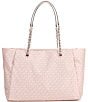 Michael Kors Georgia Large Top Zip Tote Bag, Color:Smokey Rose - Image 2