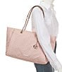 Michael Kors Georgia Large Top Zip Tote Bag, Color:Smokey Rose - Image 4
