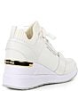 Color:Optic White - Image 2 - Georgie Trainer Sneakers
