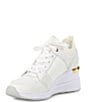 Color:Optic White - Image 4 - Georgie Trainer Sneakers