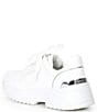 Color:White Multi - Image 3 - Girls' Maddy MK Logo Metallic Detail Chunky Sneakers (Youth)