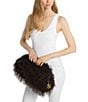 Michael Kors Goldie Large Cloud Sherling Frame Clutch Bag - Image 4