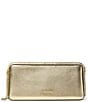 Michael Kors Goldie Medium East West Metallic Chain Clutch - Image 1