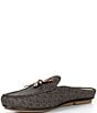 Michael Kors Greta Logo Washed Denim Bow Mules - Image 4