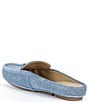 Michael Kors Greta Washed Denim Bow Mules - Image 3