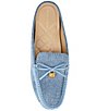 Michael Kors Greta Washed Denim Bow Mules - Image 5