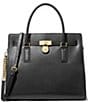 Michael Kors Hamilton Moderne Large Satchel Bag, Color:Black - Image 1