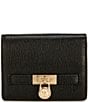 Michael Kors Hamilton Moderne Small Compact Bifold Wallet, Color:Black - Image 1