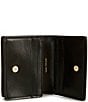 Michael Kors Hamilton Moderne Small Compact Bifold Wallet, Color:Black - Image 3