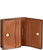 Michael Kors Hamilton Moderne Small Compact Bifold Wallet, Color:Luggage - Image 3