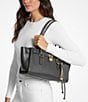 Michael Kors Hamilton Nomad Small East West Shoulder Bag, Color:Black - Image 3