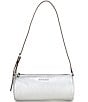 Michael Kors Izzy Metallic Small Barrel Pouchette Bag - Image 1