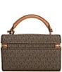 Michael Kors Jana Extra Small Satchel Bag, Color:Brown/Acorn - Image 2