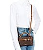 Michael Kors Jana Extra Small Satchel Bag, Color:Brown/Acorn - Image 4