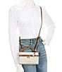 Michael Kors Jana Extra Small Satchel Bag, Color:Vanilla/Acorn - Image 4