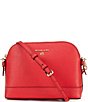 Color:Crimson - Image 1 - Jet Set Charm Large Dome Crossbody Bag
