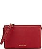 Michael Kors Jet Set Medium Flap Crossbody Bag, Color:Deep Red - Image 1