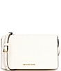 Color:Optic White - Image 1 - Jet Set Medium Flap Crossbody Bag